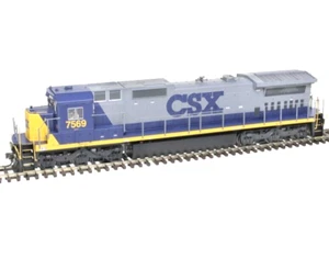 Atlas HO Scale ~ New 2025 ~ CSX ~ Dash 8-40C #7569 ~ Gold DC/DCC Sound ~10004206 - Picture 1 of 2