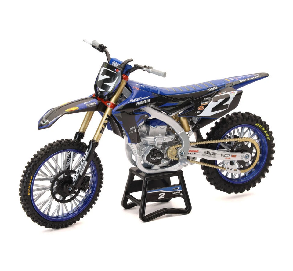 New Ray Toys 49753 1:6 Scale Yamaha YZ450F Star Racing Team Bike (Cooper Webb) - Image 1 of 1