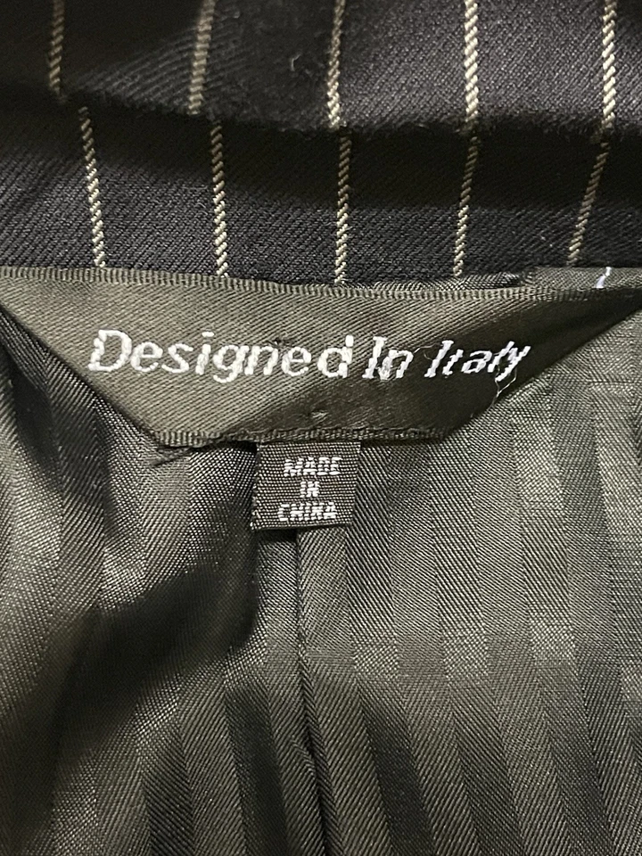 Traje de diseño italiano 3 botones 2 piezas con muescas para hombre Reino Unido-42S”-EUR-52S”-U.S-42S” Foto 1 de 4