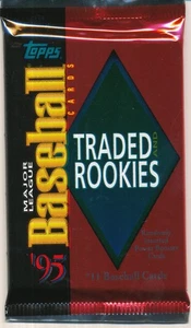 4 PACK LOT 1995 TOPPS TRADED AND ROOKIES SEALED BASEBALL - Picture 1 of 1