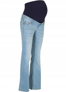Umstands-Stretch-Jeans Bootcut Gr. 36 Hellblau Damenjeans Hose Pants Neu - Bild 1 von 1