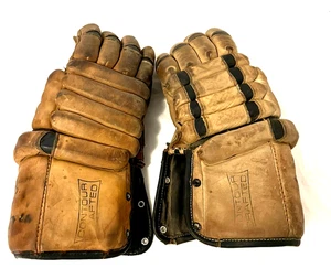 Vintage CCM Senior Pro Hockey Handschuhe 501214 LOT 2 Made In Canada - Bild 1 von 12