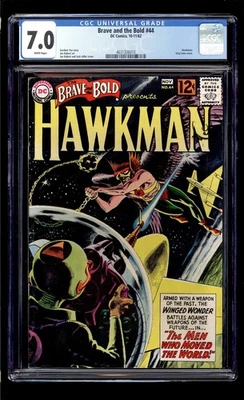 Brave and the Bold #44 1962 CGC 7.0 FN/VF White High Definition Scans** - Image 1 of 2