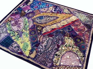 35" Dinning Room Tapestry Wall Hanging Table Cloth Patchwork Cotton Decorative - Picture 1 of 10