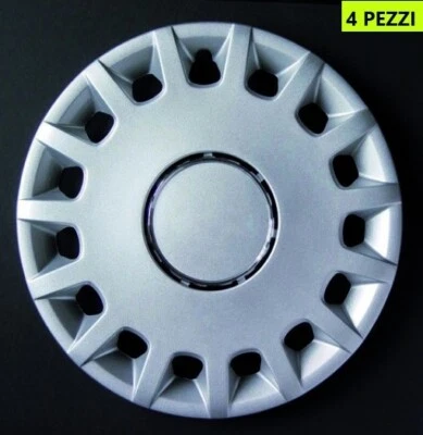 COPRICERCHI COPPE RUOTA RAGGIO DM (15)  PER FORD FOCUS MONDEO FIESTA KUGA KA - Immagine 1 di 4