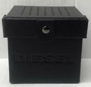 Diesel schwarz Uhrenbox Präsentation Display Aufbewahrungskoffer - Bild 1 von 4