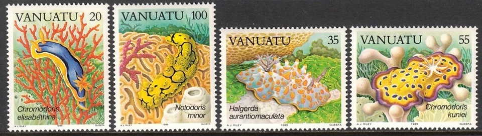 VANUATU 1985 VIDA MARINA BALAS MARINAS Foto 1 de 1