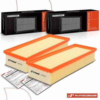A-Premium 2x Engine Air Filter for Audi A4 A4 allroad A4 Quattro A5 A5 Quattro - Image 1 of 4
