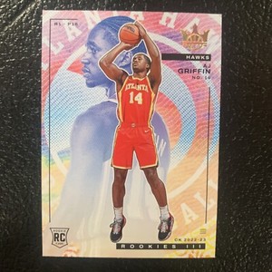 2022-23 Panini Court Kings Rookies III AJ Griffin #146 Rookie RC Z200