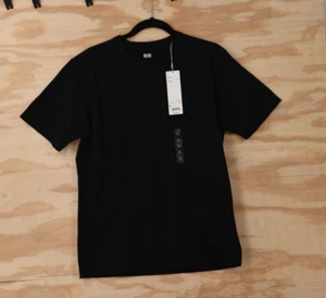 Uniqlo Heavyweight Cotton NWT!! Black T-Shirt Mens Small - Unisex - Picture 1 of 8