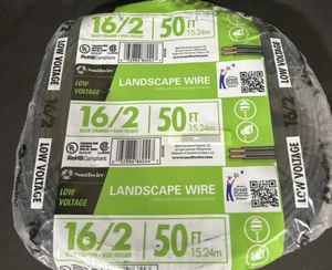 Southwire Landscape Wire 16/2 50 Feet Low Voltage Spotlights Accents Fountains - Picture 1 of 2