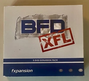 Fxpansion BFD XFL Premium Acoustic Drum Module - 5 DVD Expansion Pack - Picture 1 of 1