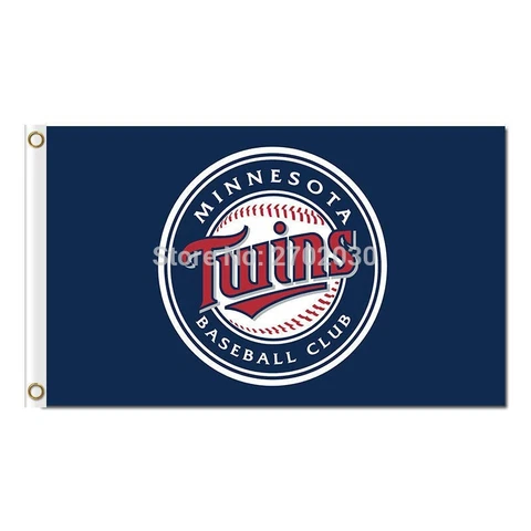 Minnesota Twins Flag 3x5ft Banner Polyester Baseball World Series twins003 Cover