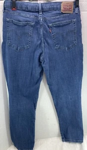 Levi's Boyfriend 31 - Damen Jeans Denim Blue Stretch Blau Maße 31x25,5 - Bild 1 von 12