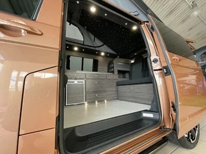 T5 T6 T6.1 Curved Campervan Conversion Furniture Kitchen Unit Motorhome Storage - Picture 1 of 12