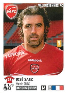 PANINI FOOTBALL 2012 2013 VALENCIENNES FC JOSE SAEZ - Imagen 1 de 2