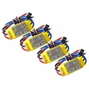 4x 30A ESC Brushless Speed Controller 5V 2A for Multicopter Airplane Drone UAV - Picture 1 of 4