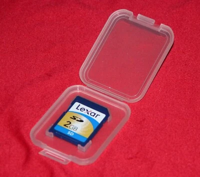 Lexar SD 2 GB Flash Memory Card LSD2GBASBNA #0650 - Image 1 of 2