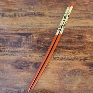 VINTAGE  HandPainted Samurai Eating Chop Sticks  ~ Japan - Picture 1 of 5