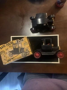 2 VINTAGE REVELL TOY BACK-FIRING OLD TIME FORD A "DIZZY LIZZY" W/ ORIGINAL BOX - Picture 1 of 14
