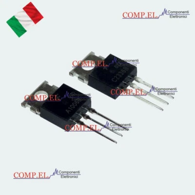 FAIRCHILD COPPIA TRANSISTOR 2SA1006B 2SC2336B A1006B C2336B PNP / NPN 250V 1,5A 25W TO-220