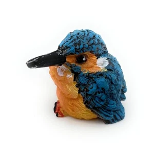 Polyresin Figur Eisvogel Kolibri Vogel Trochilidae Tier Dekofigur aus Polyresin - Picture 1 of 7