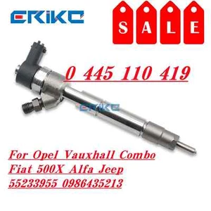 0445110419 55233955 New Diesel Fuel Injector Nozzle 0986435213 0445 110 419 - Picture 1 of 6