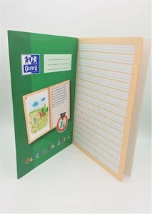 Oxford 2x Geschichtenheft Lineatur 1G/2G/3G/4G blanko DIN A4 Rand rundum 16 B - Bild 1 von 9