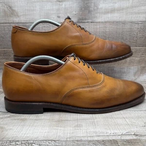 Allen Edmonds Carlyle Oxford elegante Schuhe Herren 10 D walnussbraun Bench Welt USA - Bild 1 von 20