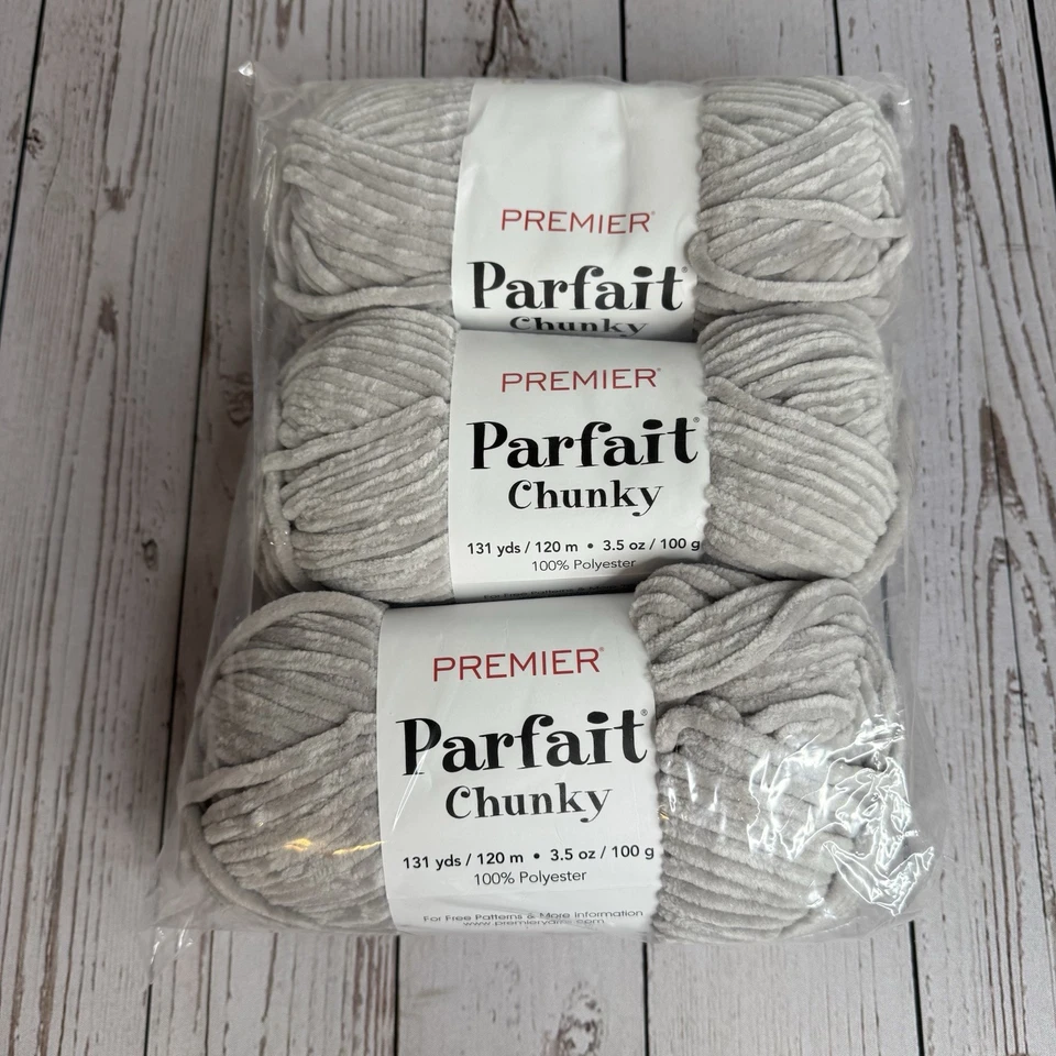 Premier Yarns Parfait Chunky Yarn Fog 847652097244