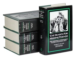 The Search For Missing Friends Lot Volumes 1 - IV HCDJ Irish Immigrant Ads - Picture 1 of 10