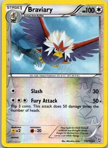 Braviary Revere Holo Dragons Exalted 112/124 NM-LP - Picture 1 of 2