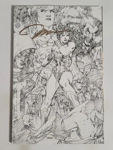 Wonder Woman #750 DC 2020 NM 9.4 Jim Lee schizzo variante copertina ho firmato con certificato di autenticità - Foto 1 di 3