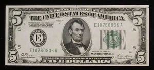 Fr. 1952-E 1928B Federal Reserve Note Gem Uncirculated - Picture 1 of 2