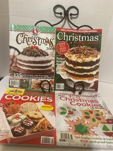 Lot of  4 Assorted Holiday Christmas Recipe Magazines - Picture 1 of 3