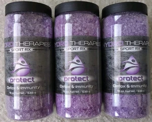 3 inSPAration Hydro Therapies Lavendel Rosenholz Sport Rx Kristalle Badesalz NEU - Bild 1 von 2