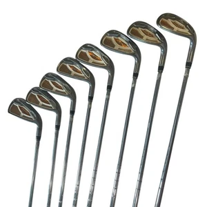 Cobra Amp Cell Iron Set 4-9 + PW Gap Wedge RH Steel Shaft Regular Flex New Grips - Picture 1 of 24