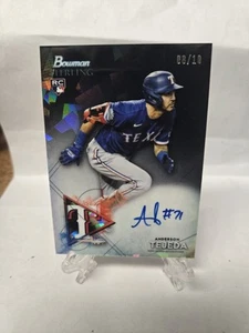 2021 Bowman Sterling Anderson Tejada Black Atomi Refractor /10 Prospect Auto - Picture 1 of 2