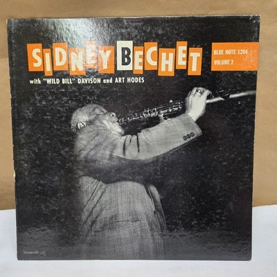 1955 Sidney Bechet "Giant of Jazz Vol. 2" deep groove LP- BLUE NOTE, NM [RVG] - Image 1 of 4