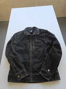 KUHL Burr Vintage Patina Dye Canvas Fleece Lined Jacket Mens Size M - Picture 1 of 5