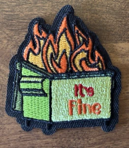 ES IST FEIN bestickt Bügelbild Aufnäher Patch NEU - Bild 1 von 3