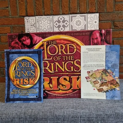 Risk: Lord of the Ring Edition with Gondor and Mordor Expansion - 100% Complete - Image 1 of 4