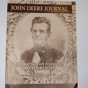 John Deere Journal 2004 200 cumpleaños Tractor Co mapa histórico publicidad de colección B3 - Imagen 1 de 11