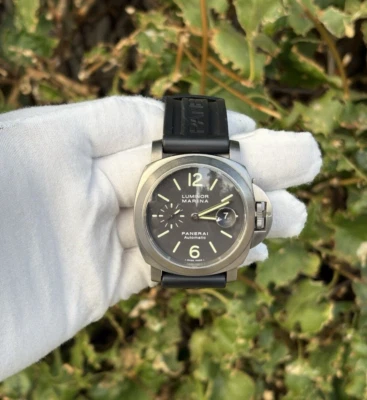 Reloj automático Panerai Luminor Marina OP6764 1999 k293/500 44 mm titanio con caja Foto 1 de 4