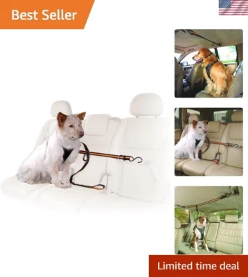 Auto Zipline for Pets – 6ft Dog Safety Belt & Leash with Carabiners Included - Image 1 of 4
