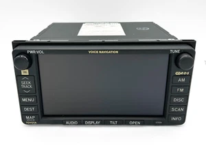 2005-07 Toyota Sequoia OEM Stereo Radio Voice Nav CD Player 86120-0C160 UNTESTED - Bild 1 von 6