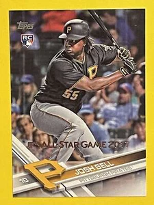 Josh Bell 2017 Topps Novato Juego de Estrellas Plata #30 Piratas de Pittsburgh - Imagen 1 de 2