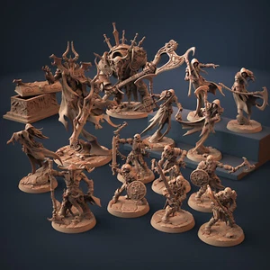 Artisan GuildMiniature D&D/wargames Darkness of the Lich Lord in resina 3d print - Foto 1 di 22