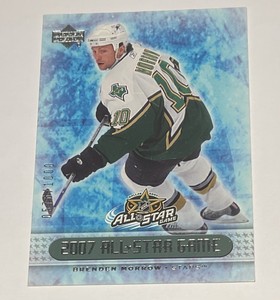 2007 Brenden Morrow All Star Game Card 0576/1000 Dallas Stars