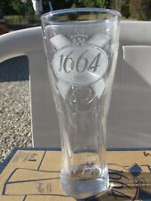 lot de 6 verres à bière 1664 logo blanc 25cl dans leur carton d'origine